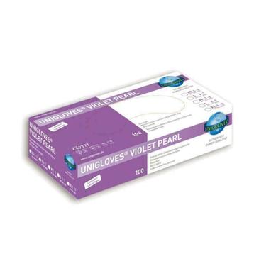 Werkhandschoenen van nitrile VIOLET Pearl, maat S beschikbaar voor biedingen