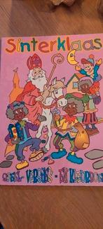 Oud SPEEL/ TEKEN boek SINTERKLAAS +2 DVD, S o.a SESAMSTRAAT, Ophalen of Verzenden, Nieuw