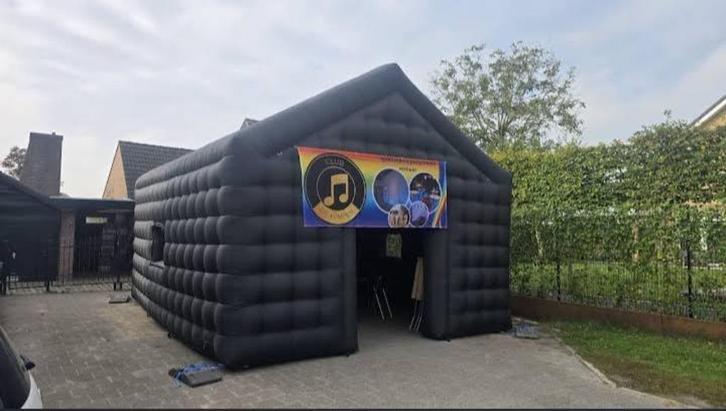 Luxe Opblaasbare Partytent Huren 5x6, Tuin en Terras, Partytenten, Zo goed als nieuw, 5 tot 8 meter, 4 tot 6 meter, Ophalen of Verzenden