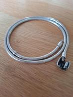 Pandora zilveren ketting met clipsluiting 45 cm nieuw staat, Ophalen of Verzenden, Zo goed als nieuw, Zilver, Zilver