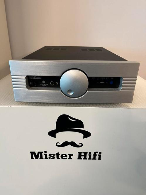 Synthesis Roma 54DC Plus Geïntegreerde versterker met DAC, Audio, Tv en Foto, Versterkers en Receivers, Zo goed als nieuw, Stereo