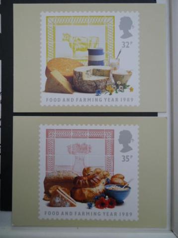 Royal Mail Stamp Card - Food and Warming beschikbaar voor biedingen
