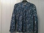 Leuke blauw gebloemde blouse, Ophalen of Verzenden, Nieuw, Maat 36 (S), Blauw