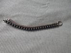 Zinzi armband, als nieuw, zilver en grijze kralen, Ophalen of Verzenden, Zo goed als nieuw, Grijs, Zilver