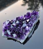 Schitterende donkerpaarse Amethist, Ophalen of Verzenden, Mineraal
