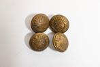 new zealand volunteers hallenstein brothers 4 knopen knoop, Ophalen of Verzenden, Landmacht, Engeland, Embleem of Badge
