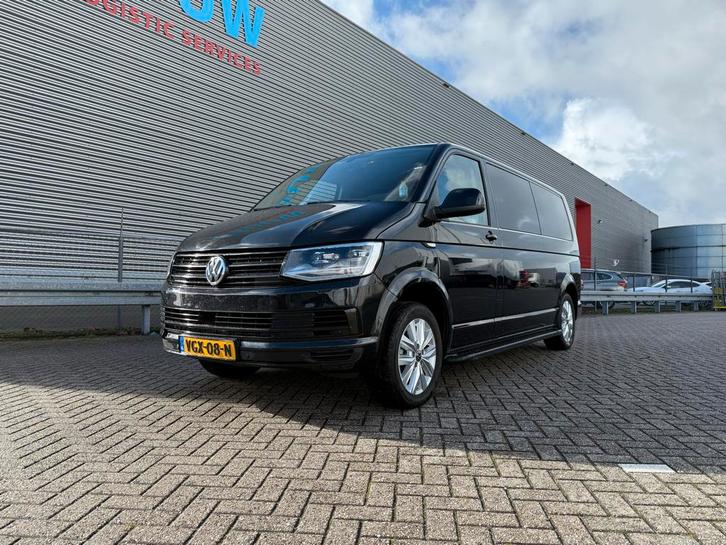 Volkswagen Transporter  2.0 TDI 204pk L2h1 Dubbel Cabine, Auto's, Bestelauto's, Particulier, ABS, Achteruitrijcamera, Adaptive Cruise Control