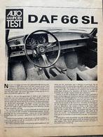 Test van DAF 66 SL, uit Autokampioen 1973, Boeken, Auto's | Folders en Tijdschriften, Ophalen of Verzenden, Gelezen, Overige merken