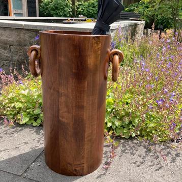 Vintage houten paraplu bak beschikbaar voor biedingen