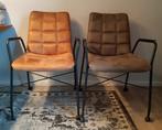Eetkamerstoelen, Huis en Inrichting, Stoelen, Ophalen, Gebruikt, Overige kleuren, Metaal