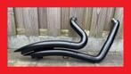 Vance hines zwarte BIG RADIUS 2 into 2 uitlaat dyna softail, Ophalen of Verzenden, Gebruikt
