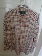HUNTER OUTDOOR geruit overhemd:mt 41/42, Bruin, Hunter Outdoor, Ophalen of Verzenden, Zo goed als nieuw