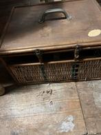 Vintage Rotan Koffer met Handvat, Ophalen of Verzenden