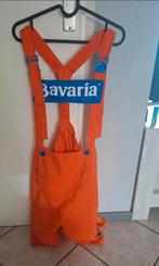 Bavaria Tuinbroek Oranje - Carnaval One Size, Carnaval, Overige maten, Ophalen of Verzenden, Kleding