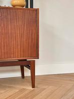 Vintage wandmeubel teak hout simpla lux modulair jaren 50/60, Huis en Inrichting, Kasten | Wandmeubels, Ophalen, Teakhout, Minder dan 150 cm