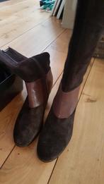 Kop en staart leergevoerde dameslaarzen maat 37 NIEUW, Kleding | Dames, Ophalen of Verzenden, Nieuw, Bruin, Hoge laarzen