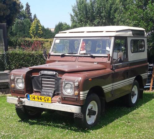Twee landrovers county, Sieraden, Tassen en Uiterlijk, Tassen | Schoudertassen, Gebruikt, Overige merken, Groen, Ophalen