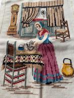 Vintage geborduurde lap, Ophalen of Verzenden, Zo goed als nieuw