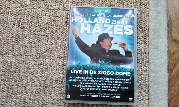 Holland zingt hazes live in de ziggo dome, 2disk, origineel, Cd's en Dvd's, Dvd's | Muziek en Concerten, Zo goed als nieuw, Muziek en Concerten
