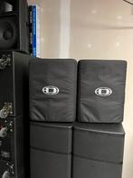 Dynacord D12.3 luidsprekers incl. hoezen in zeer nette staat, Ophalen of Verzenden, Zo goed als nieuw, Dynacord, Dynacord