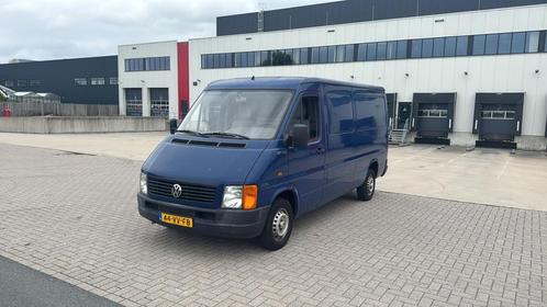 Volkswagen LT 28 2.5 TDI LANG LAAG NETTE AUTO BLAUW 2001, Auto's, Bestelauto's, Particulier, Te koop, ABS, Schuifdeur, Startonderbreker