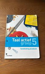 Geert Peeters - Taal Actief handleiding plusboek, Geert Peeters, Ophalen of Verzenden, Zo goed als nieuw, Nederlands