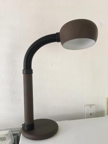 Hala bureaulamp met gooseneck , jaren 70 beschikbaar voor biedingen