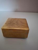 Rotterdamsche Lloyd shipping. Koperen sigarattendoosje 1920, Antiek en Kunst, Ophalen of Verzenden