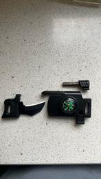 Survival armband met paracord, Ophalen of Verzenden, Zo goed als nieuw, Zilver