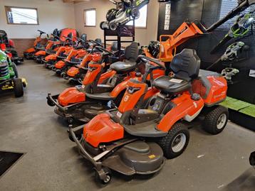 Nieuwe en gebruikte zitmaaiers Husqvarna Iseki Sabo Ariens beschikbaar voor biedingen
