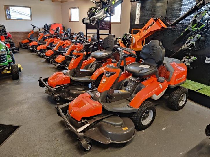 Nieuwe en gebruikte zitmaaiers Husqvarna Iseki Sabo Ariens, Tuin en Terras, Zitmaaiers, Zo goed als nieuw, 90 tot 120 cm, Elektrische starter
