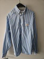 Gestreept overhemd van Van Santen & Van Santen, Kleding | Heren, Overhemden, Ophalen, Blauw, Zo goed als nieuw, Halswijdte 41/42 (L)