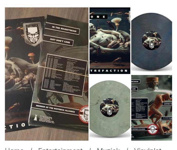 2x Ruffneck records 070X by Dione sealed in both colors, Cd's en Dvd's, Vinyl | Rock, Nieuw in verpakking, Poprock, 12 inch, Ophalen of Verzenden