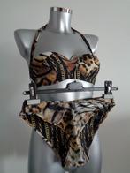 Nicole Olivier leopard bikini, maat 38 Nieuw, Kleding | Dames, Badmode en Zwemkleding, Nicole Olivier, Verzenden, Nieuw, Bikini
