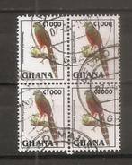 Ghana / blokje met vogel, Postzegels en Munten, Postzegels | Afrika, Ophalen of Verzenden, Overige landen, Gestempeld