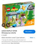 Duplo Dinosaurus Crèche 10938 - Zonder doos, Kinderen en Baby's, Speelgoed | Duplo en Lego, Ophalen of Verzenden, Zo goed als nieuw