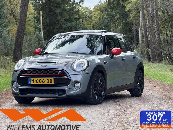 Mini 2.0 Cooper S Automaat-Pano-ACC-Harman Kardon-Led, Auto's, Mini, Bedrijf, Te koop, Cooper S, ABS, Adaptive Cruise Control