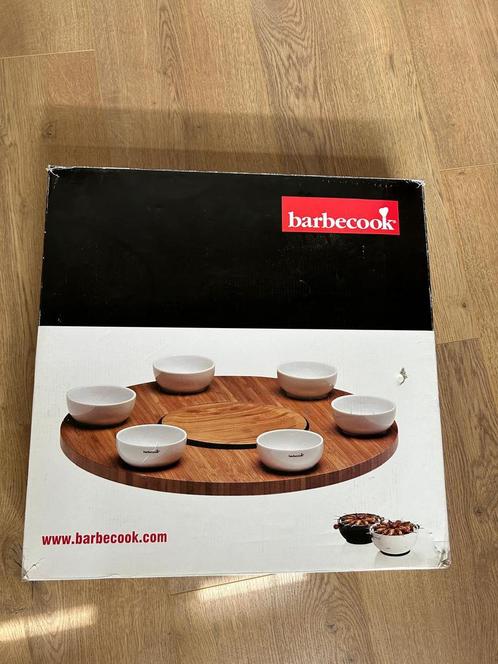 Draaiplateau, hapjesplank, merk barbecook ZGAN, Huis en Inrichting, Keuken | Servies, Zo goed als nieuw, Schaal of Schalen, Overige stijlen