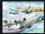 c.afrika 2012 pf blok luchtvaart vliegtuigen planes, Ophalen of Verzenden, Postfris, Vliegtuigen