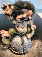VINTAGE NOORSE VIKING TROLL GNOME ZELDZAAM, Ophalen of Verzenden, Zo goed als nieuw