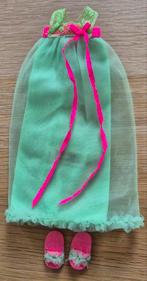 Vintage Barbie Skipper #3473 Lullaby Lime 1971, Ophalen of Verzenden, Gebruikt, Kleertjes