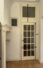 Binnen deur met glas, Ophalen, 80 tot 100 cm, Binnendeur, 200 tot 215 cm