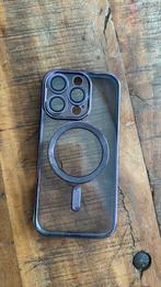 Iphone 16 pro hoesje paars incl draadloosopladen, Ophalen of Verzenden, Zo goed als nieuw