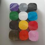 Crêpepapier Rollen - 12 Kleuren, Ophalen of Verzenden, Nieuw, Materiaal