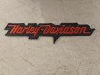Harley Davidson patch lang (iron on), Nieuw, Patch