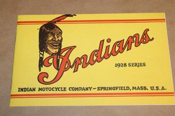 Zeldzame catalogus Indians Motoren - 1928 !! beschikbaar voor biedingen