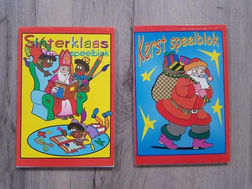 Nieuw! 2 speelblokken doeboeken sint en kerst, Kinderen en Baby's, Speelgoed | Educatief en Creatief, Nieuw, Ophalen of Verzenden