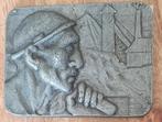Mijnen mijnwerker plaquette tin zuid limburg, Verzamelen, Ophalen of Verzenden, Nieuw