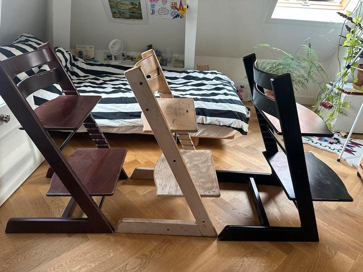 Stokke Tripp Trapp - prijs per stuk, Kinderen en Baby's, Kinderstoelen, Gebruikt, Meegroeistoel, Ophalen