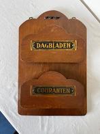 Antieke Vintage Houten Krantenbak Lectuurbak Kranten Bak, Ophalen of Verzenden